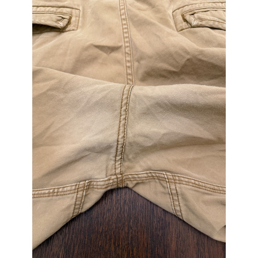 Polo Ralph Lauren Mens Cargo Shorts Tan Khaki Cotton Size 40 - Picture 8 of 12
